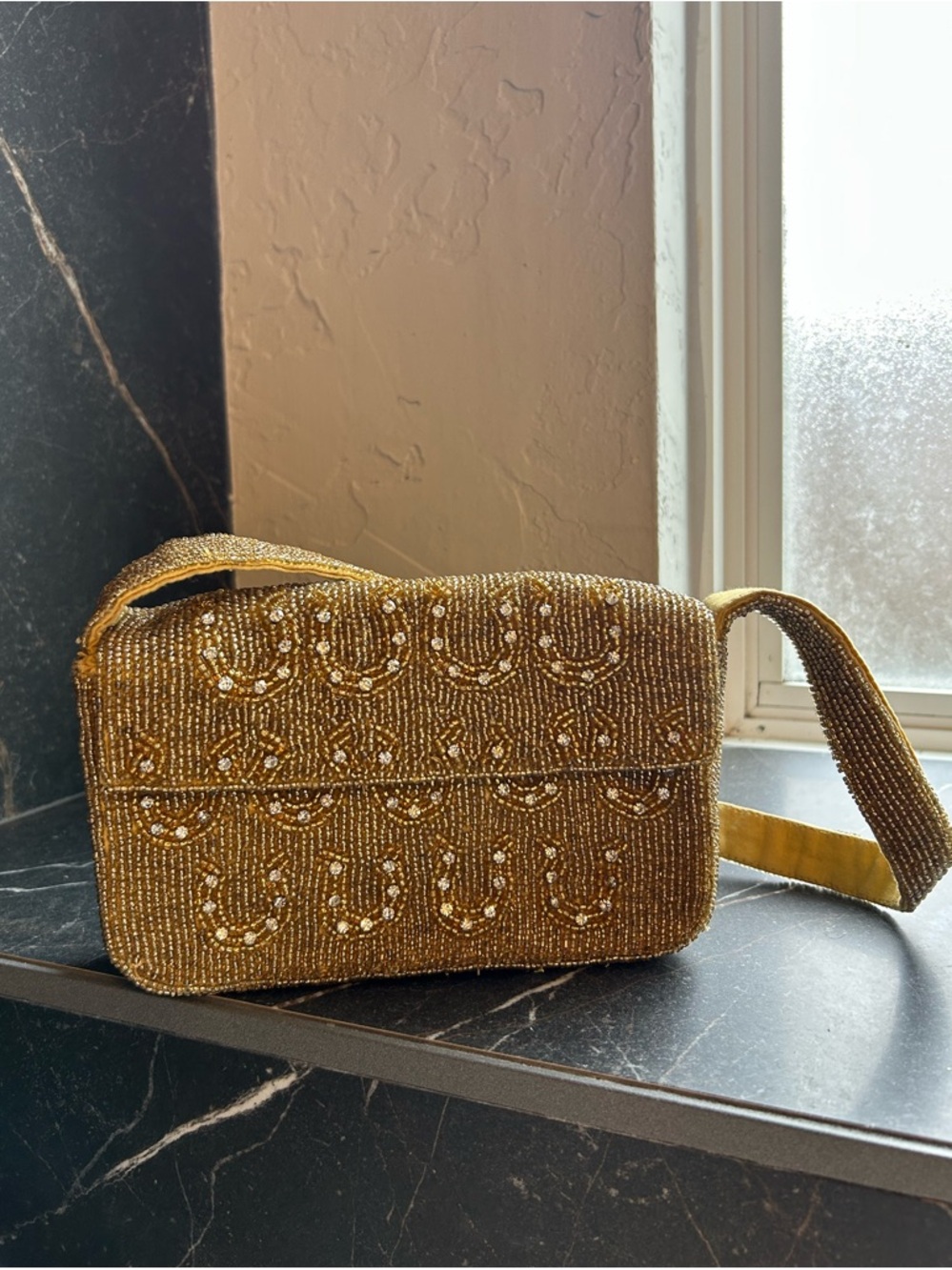 Anthropologie Western Fiona Beaded Bag